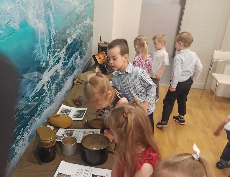 Выставка-музей Боевой славы в детском саду
